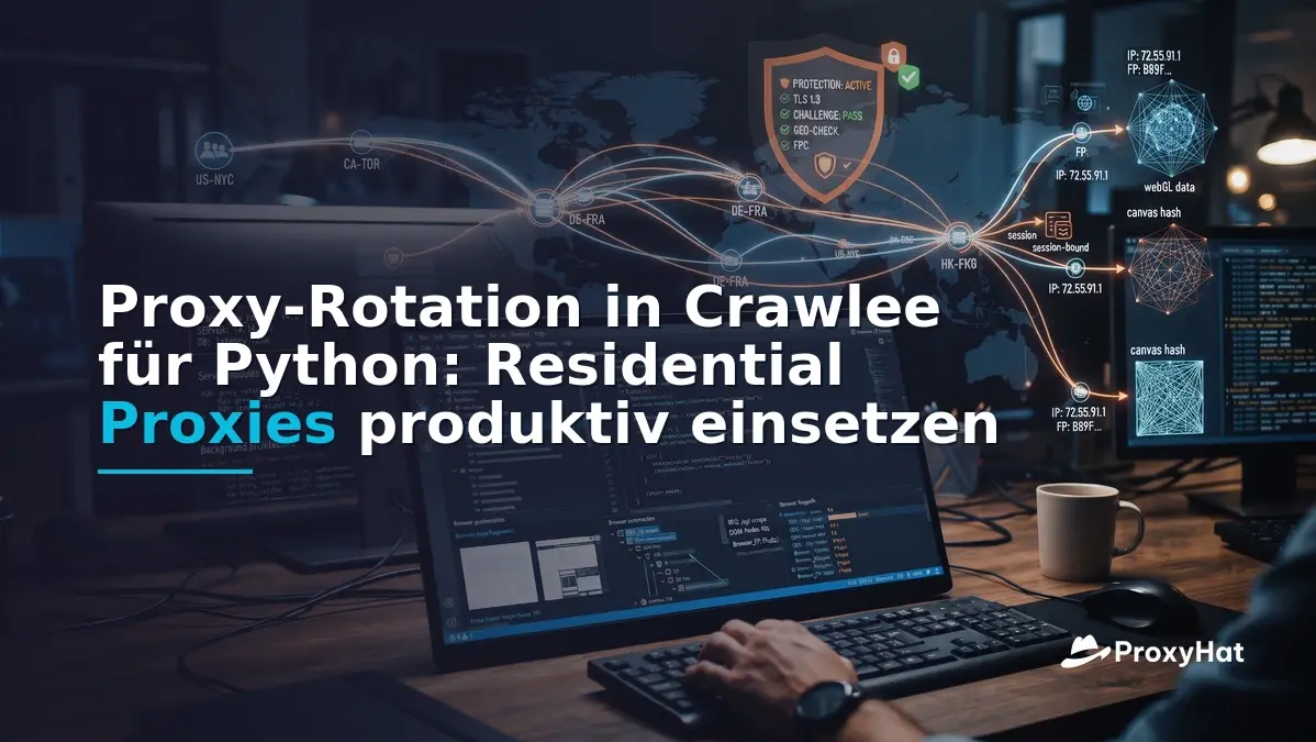 Proxy Rotation in Crawlee for Python: A Developer's Guide to Residential IPs