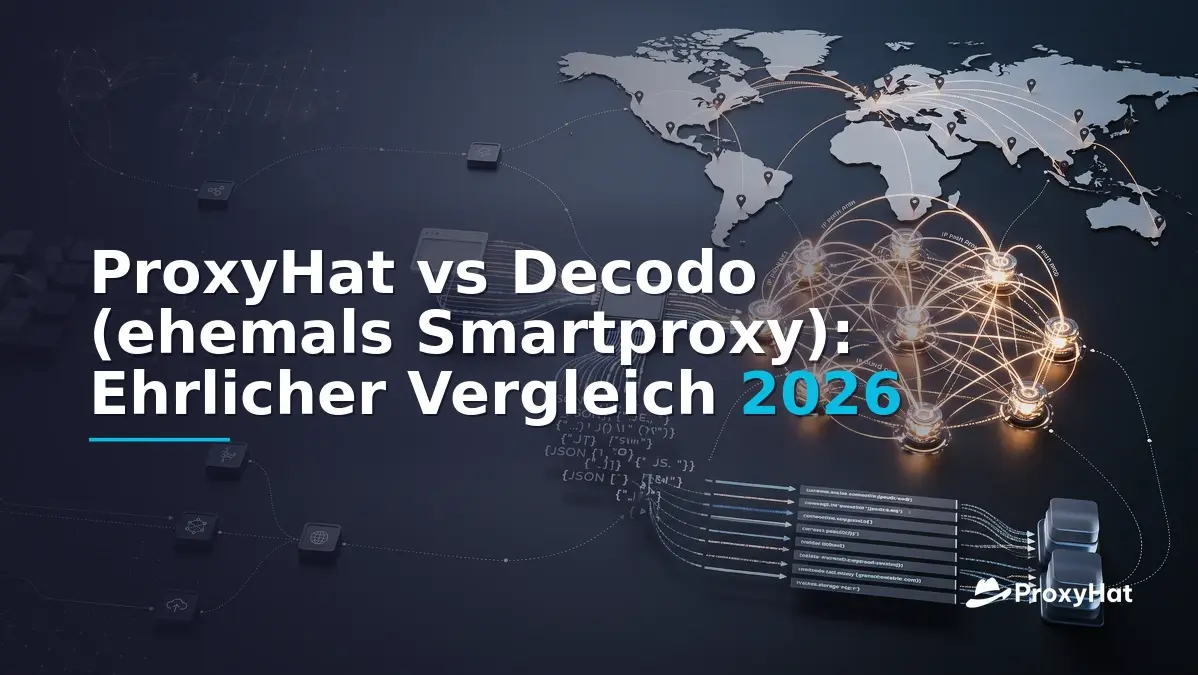ProxyHat vs Decodo (Formerly Smartproxy) in 2026: An Honest Head-to-Head