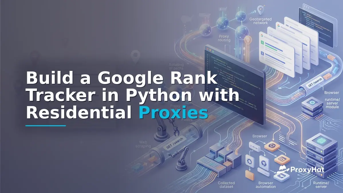 Build a Google Rank Tracker in Python with Residential Proxies
