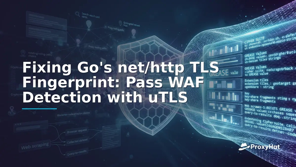 Fixing Go's net/http TLS Fingerprint: Pass WAF Detection with uTLS