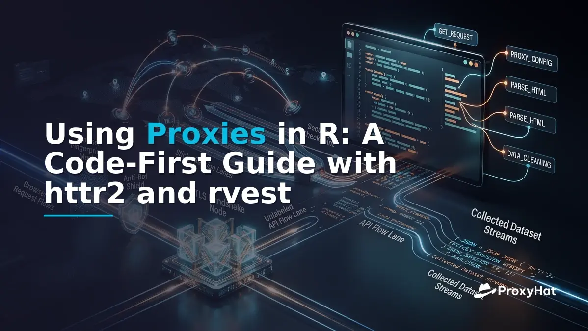Using Proxies in R: A Code-First Guide with httr2 and rvest