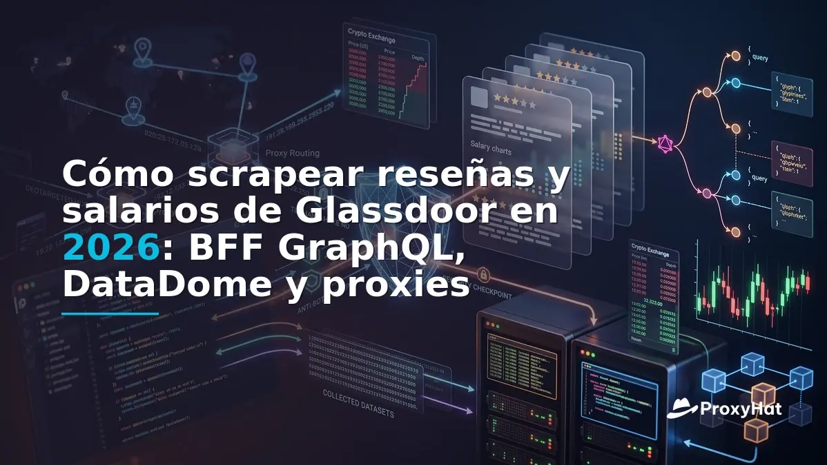 How to Scrape Glassdoor Company Reviews and Salaries in 2026 (BFF GraphQL, DataDome, and Proxies)