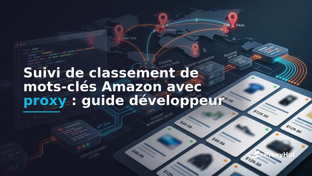 Amazon Keyword Rank Tracking with Proxies: A Developer's Guide