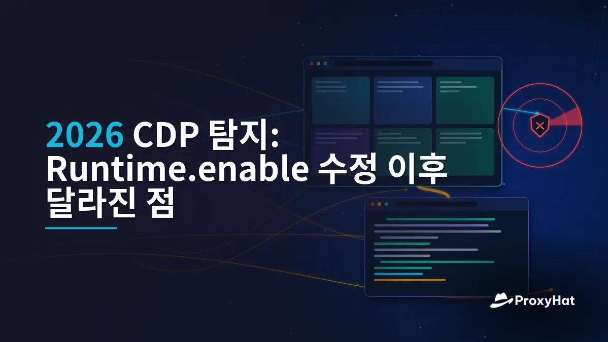 CDP Detection in 2026: What Changed After the Runtime.enable Fix