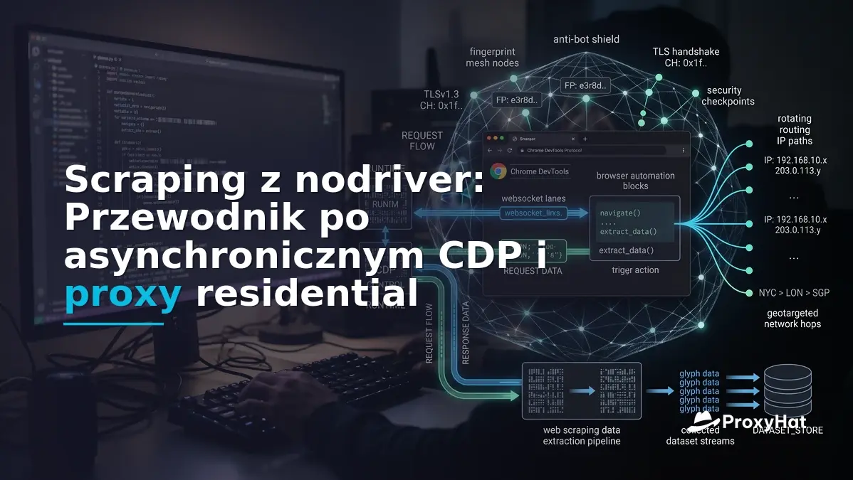 Scraping With nodriver: A Practical Guide to Async CDP + Residential Proxies