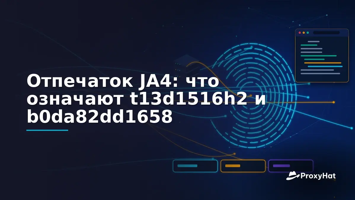 JA4 Fingerprint Decoded: What t13d1516h2 and b0da82dd1658 Mean