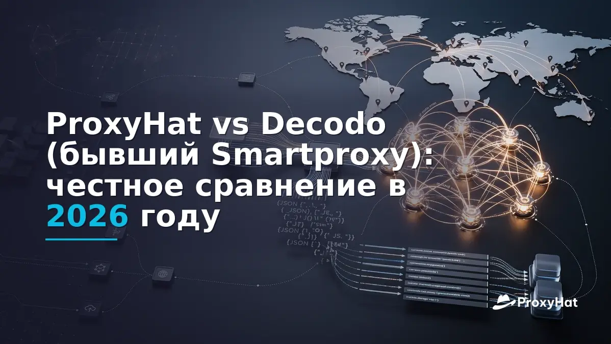 ProxyHat vs Decodo (Formerly Smartproxy) in 2026: An Honest Head-to-Head
