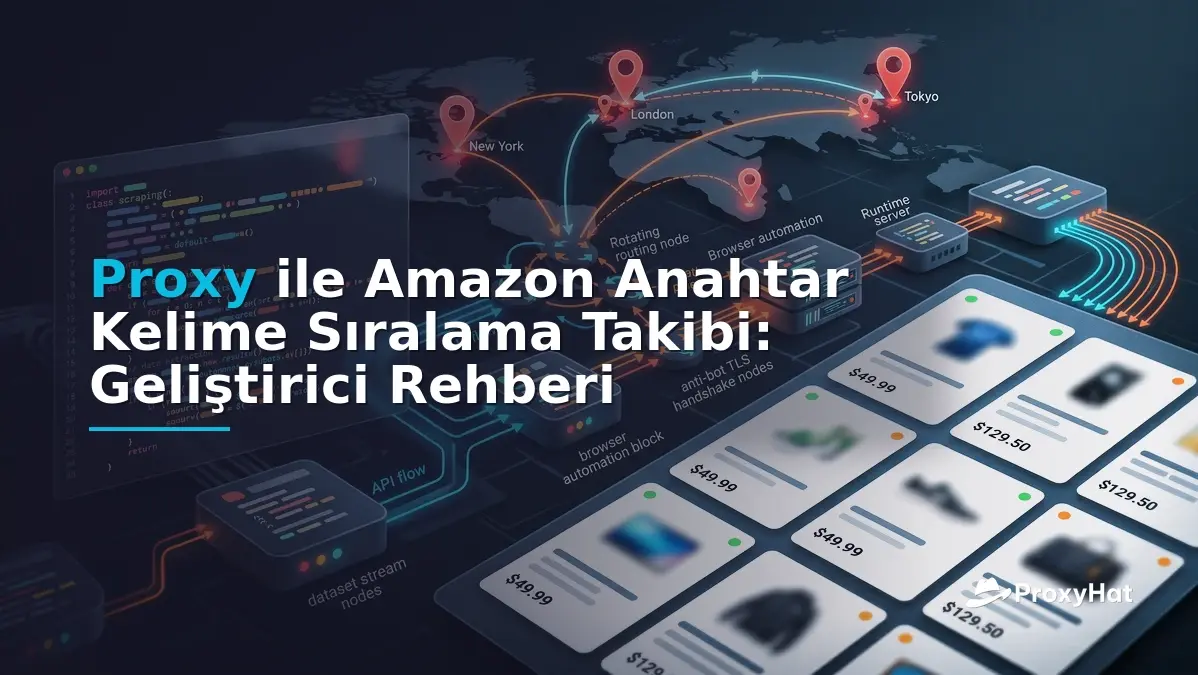 Amazon Keyword Rank Tracking with Proxies: A Developer's Guide