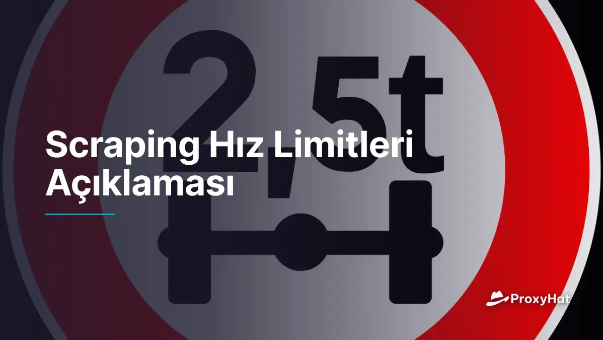 Scraping Hız Limitleri Açıklaması