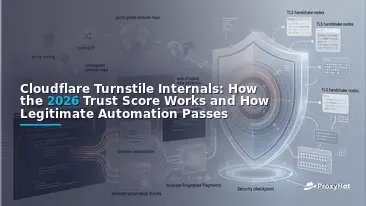 Cloudflare Turnstile Internals: How the 2026 Trust Score Works and How Legitimate Automation Passes