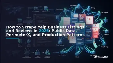 How to Scrape Yelp Business Listings and Reviews in 2026: Public Data, PerimeterX, and Production Patterns