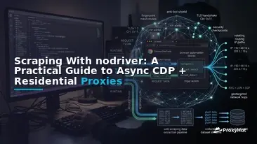 Scraping With nodriver: A Practical Guide to Async CDP + Residential Proxies