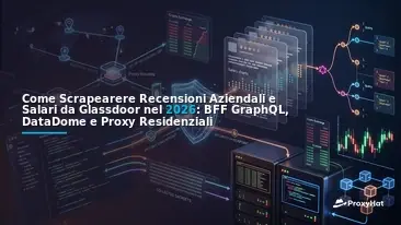 How to Scrape Glassdoor Company Reviews and Salaries in 2026 (BFF GraphQL, DataDome, and Proxies)