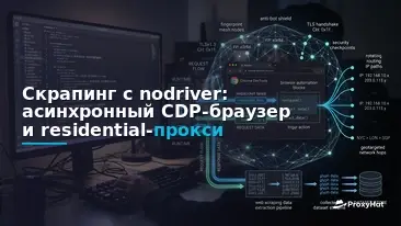 Scraping With nodriver: A Practical Guide to Async CDP + Residential Proxies