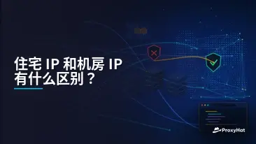 住宅 IP 和机房 IP 有什么区别?两组实测数据