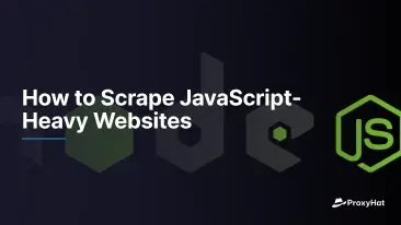 Come Scrape JavaScript-Heavy Siti web